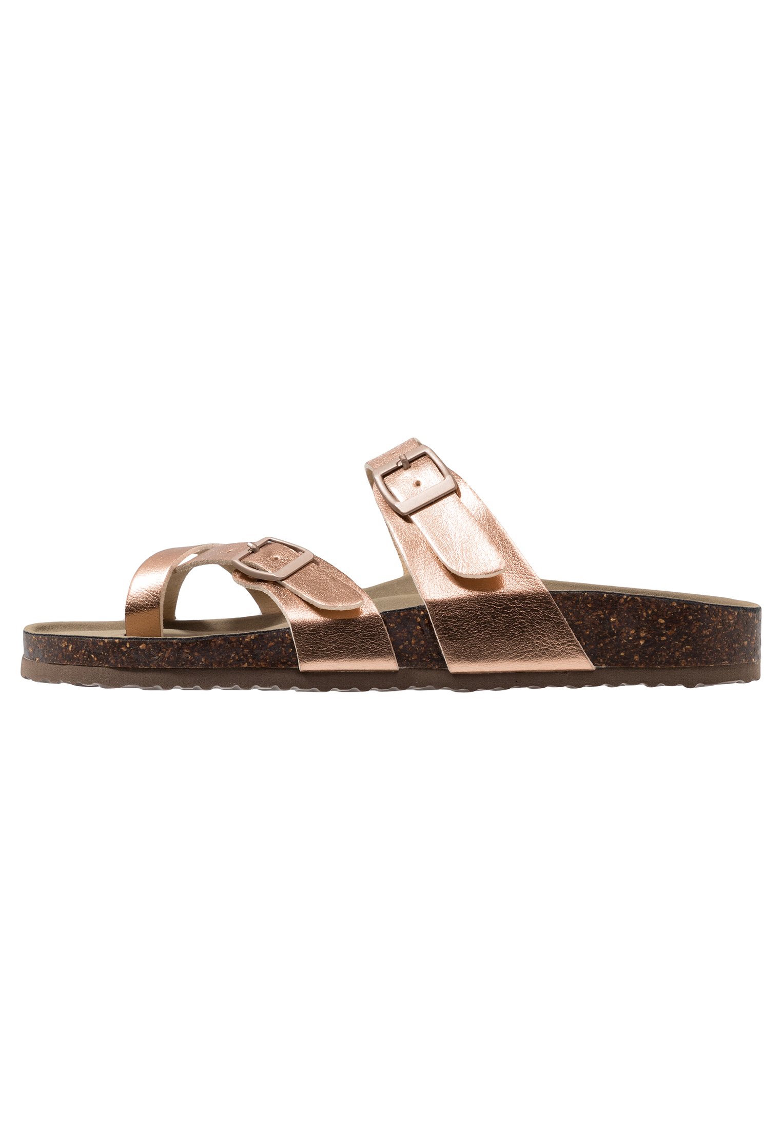 madden girl bryceee sandal rose gold