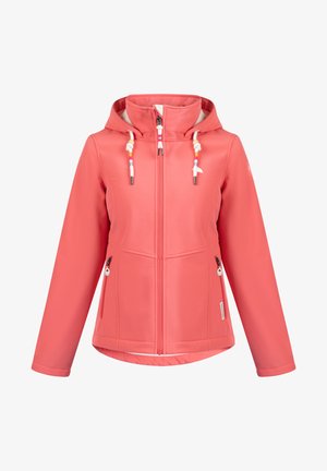 Schmuddelwedda ASH - Outdoorová bunda - korallenpink