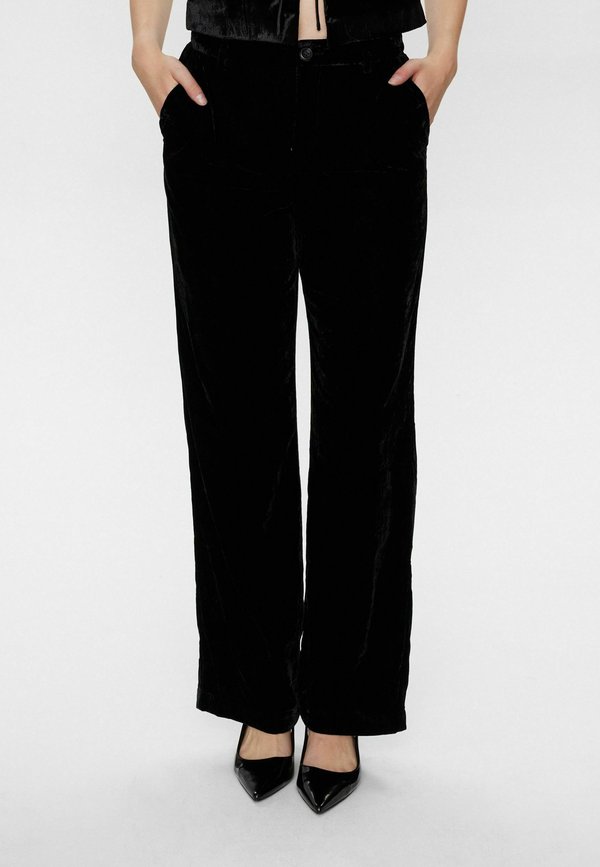 NUHARBOR  - Stoffhose - caviar