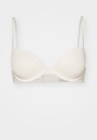 PUSH UP PLUNGE SOFT STRETCH LACE - „Push-up” grudnjak - ivory