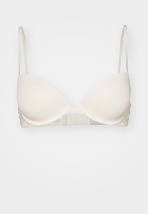 Calvin Klein Underwear PUSH UP PLUNGE SOFT STRETCH LACE - Push-up bra - ivory