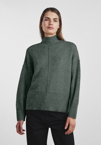 YAS - YASBALIS HIGH NECK  - Strickpullover - garden topiary Thumbnail-Bild 1