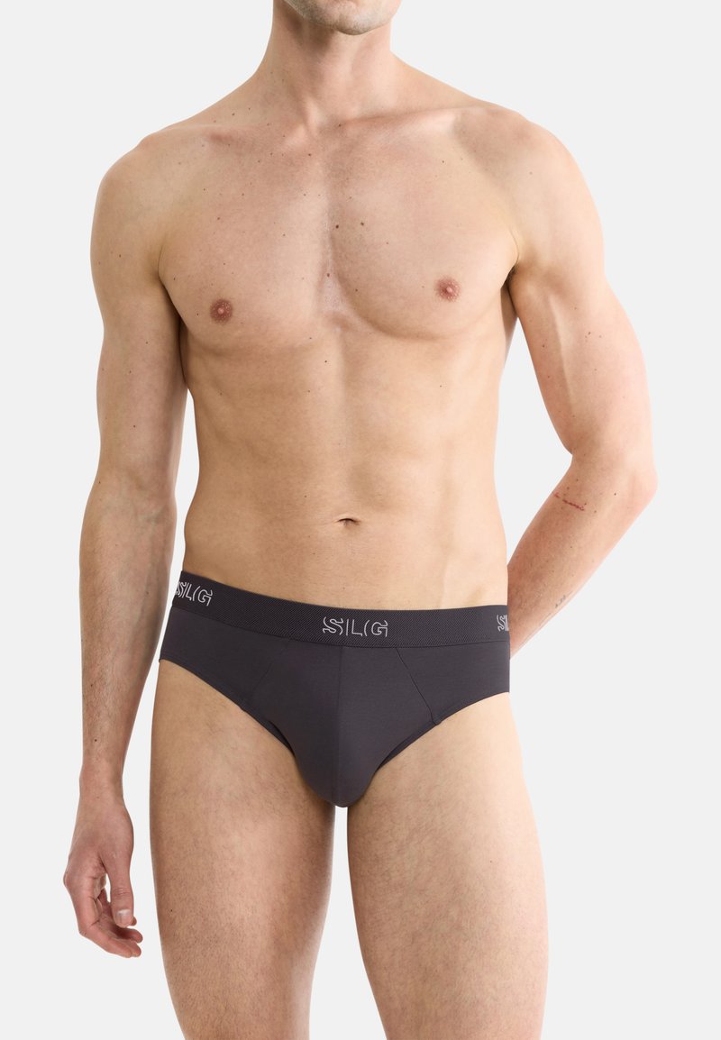 Sloggi 6ER PACK BASE - Slip - charcoal