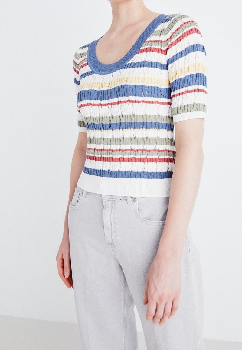 Pepe Jeans Triko s potiskem - blue