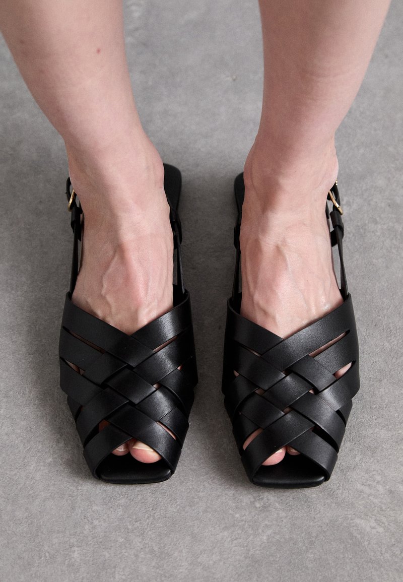 MICHAEL Michael Kors - IRENE SLING FLAT - Ballerine spuntate - black, Ingrandire