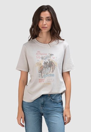 RODEO - T-shirt print - palebeige