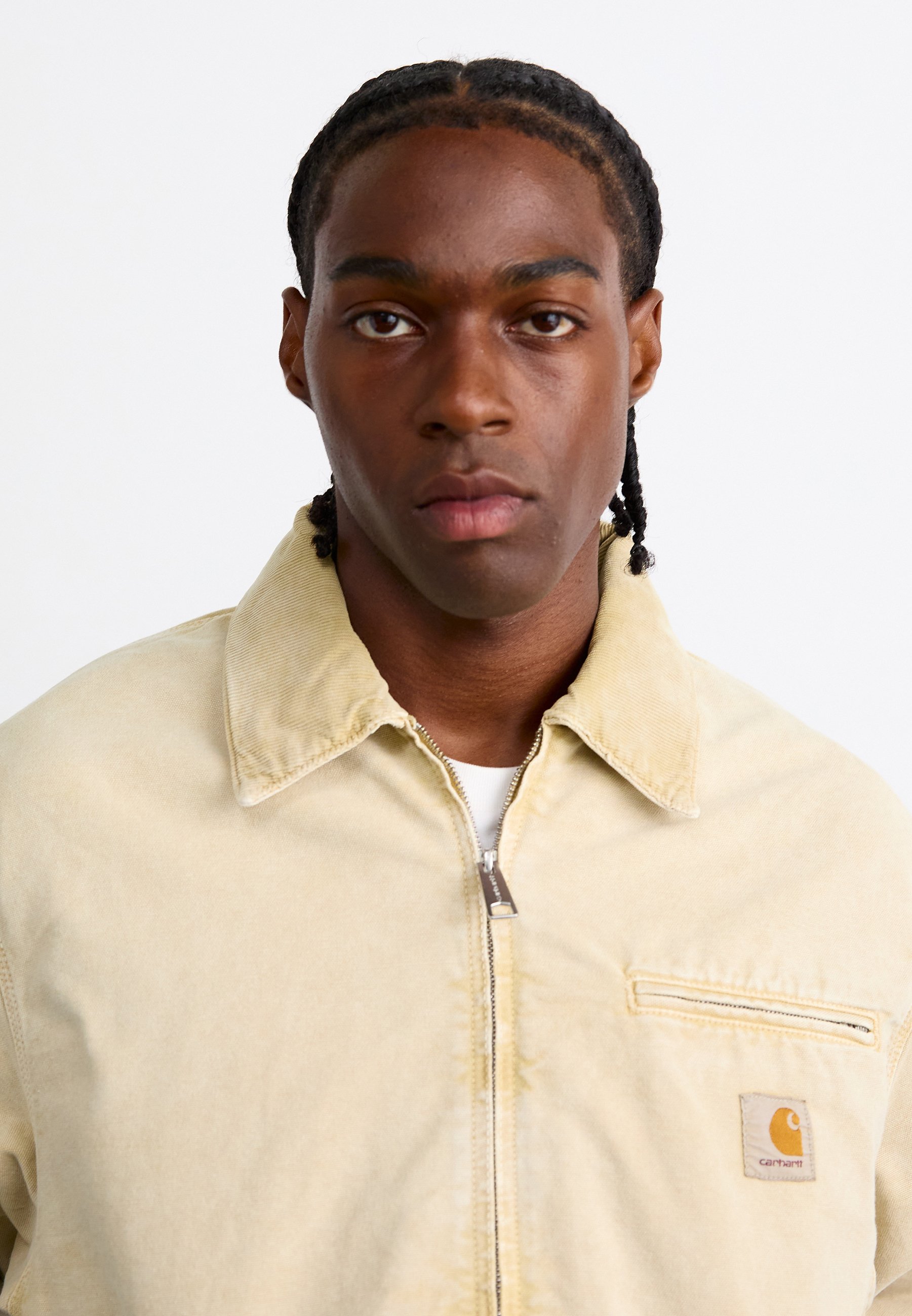 Carhartt WIP DETROIT JACKET - Summer jacket - dusty brown/brown