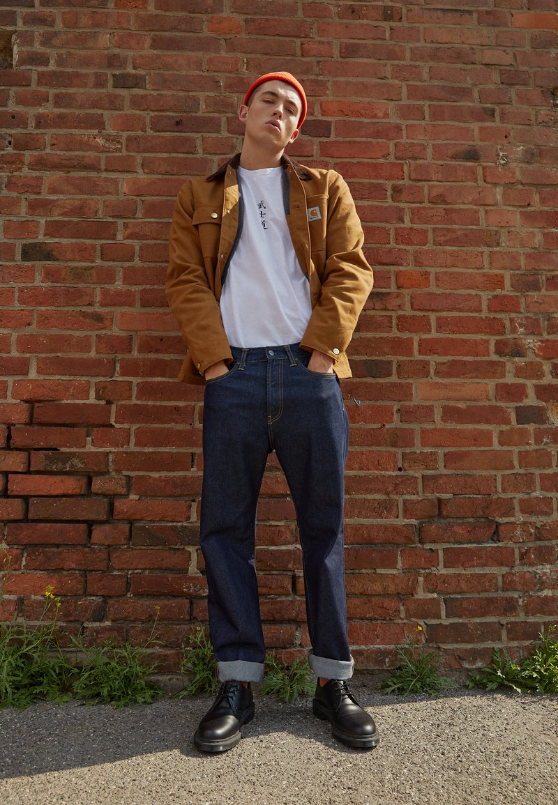 carhartt pontiac pant blue stone washed