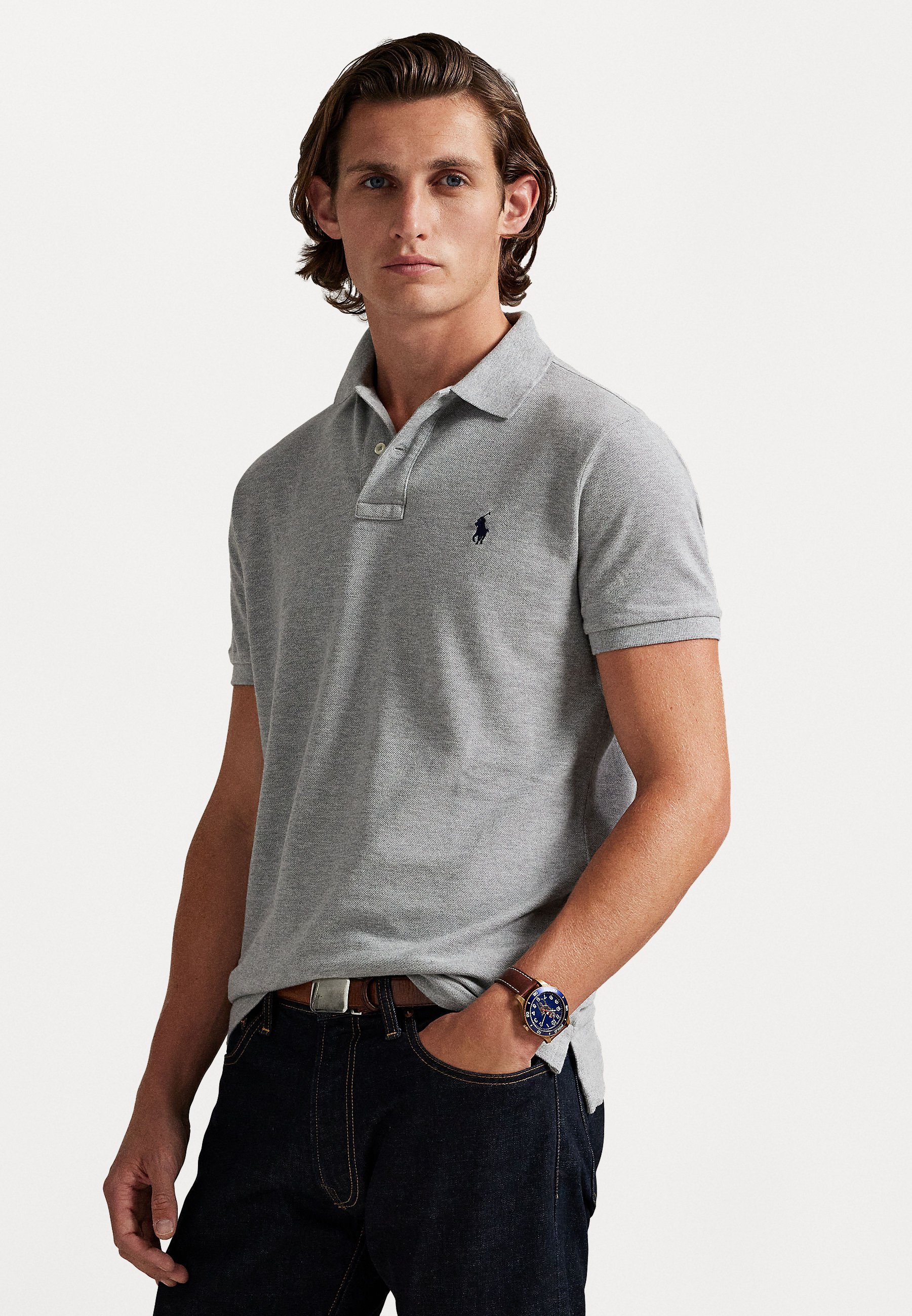 Polo Ralph Lauren Poloshirt - andover heather/grau - Zalando