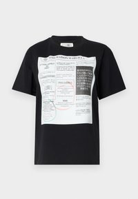 T-shirt imprimé - black