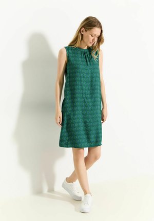 Cecil PRINT SOMMER - Freizeitkleid - grün