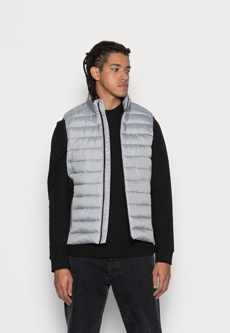 Calvin Klein SIDE LOGO VEST - Colete - grey fog