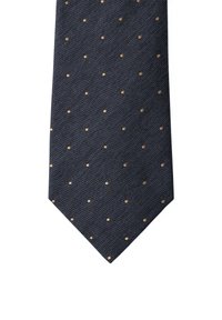 Hackett London STRUCTURE DOT - Tie - navy