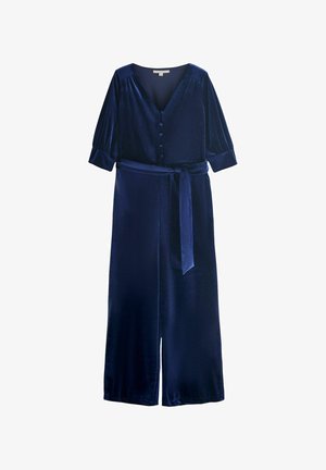 Laura Ashley, REGULAR FIT - ELASTICATED WAIST WIDE LEG PARTY - Jumpsuit - navy