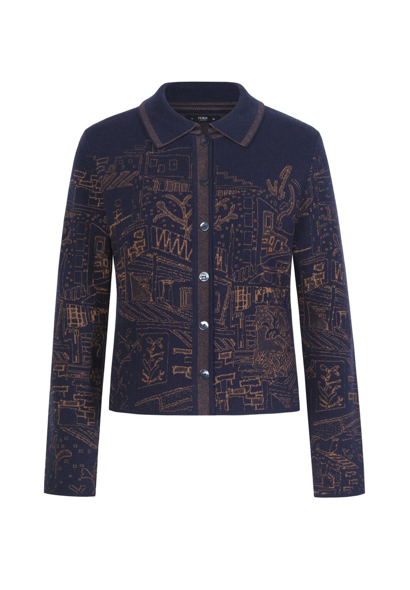 Ivko FAVELA - Strickjacke - marine/dunkelblau - Zalando