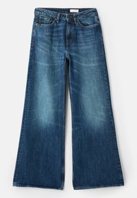KINNE - Wide leg - medium blue