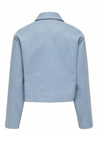 JDY V-AUSSCHNITT TIEF ANGESETZTE SCHULTER - Ελαφρύ μπουφάν - cashmere blue