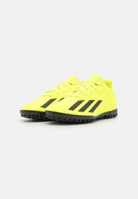 adidas Performance X CRAZYFAST CLUB TF UNISEX - Botines de fútbol para césped - team solar yellow 2/core black/footwear white
