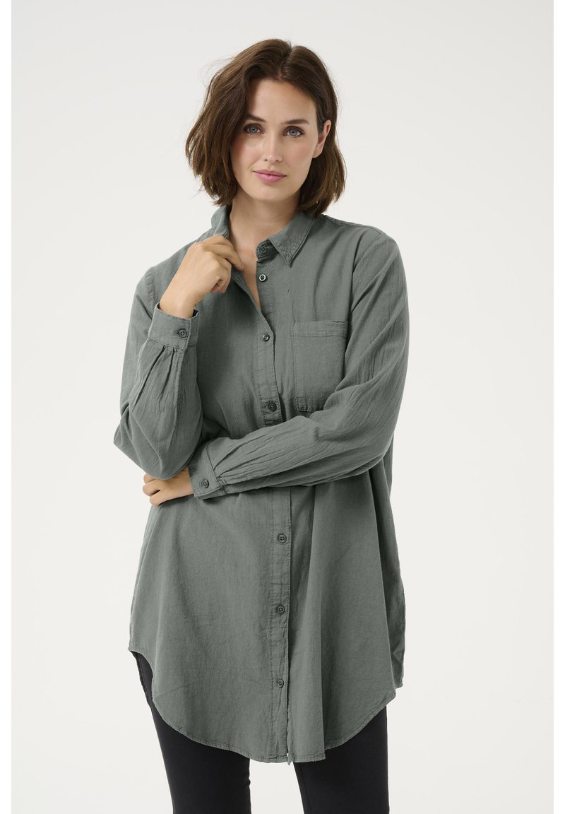 Kaffe NAYA - Overhemdblouse - balsam green