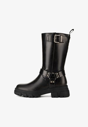 Mexx, MEXX ANKLE BOOTS WOMEN'S BLACK MI001805043W - Plateaulaarzen - black