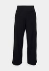 RAVANA FLOWY PANTS - Verryttelyhousut - deep black