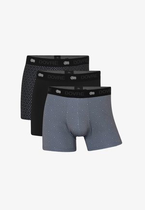 Dovre 3 PACK - Boksershorts - dark grey