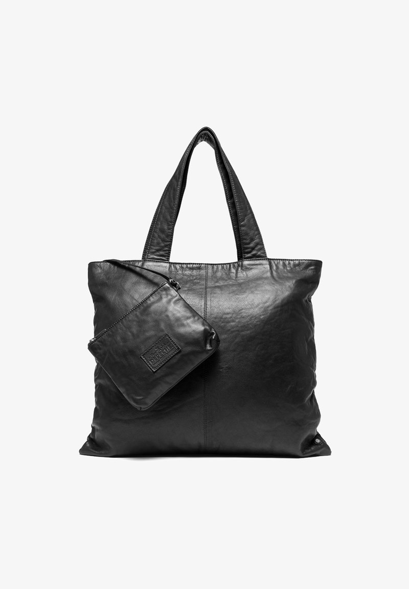 DEPECHE OVERSIZE - Pirkinių krepšys - black nero