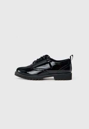 Pantofi cu șiret - black