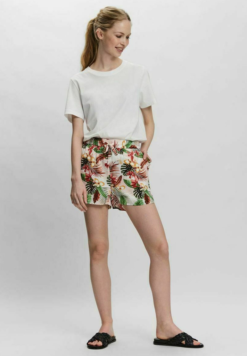 Damen Kleider | Vero Moda 2 PACK Shorts black/anthrazit-meliert - XR64047 Damen Kleider | Vero Moda 2 PACK Shorts black/anthrazit-meliert - XR64047