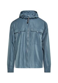 Schmuddelwedda urban rain - Mezisezónní bunda  - graublau