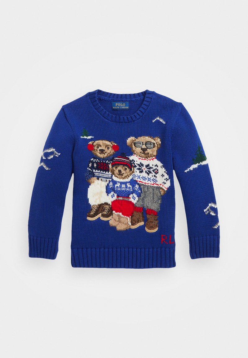 Polo Ralph Lauren - POLO BEAR COTTON-BLEND SWEATER - Džemper - bear heritage royal, Suurenda