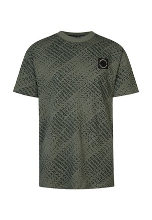 T-shirt print - dark sage