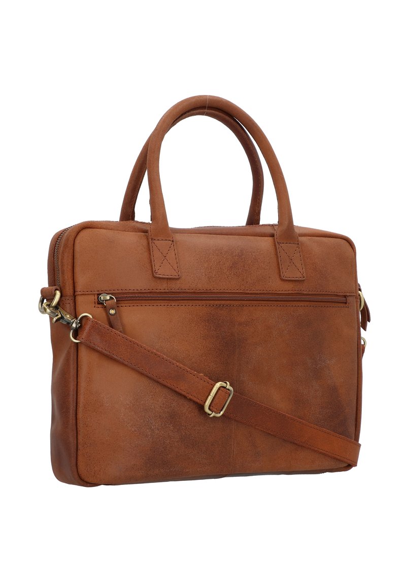 Sac à Dos Vintage En Cuir Marron Pour Ordinateur Portable - Mallette Homme, Taille Medium