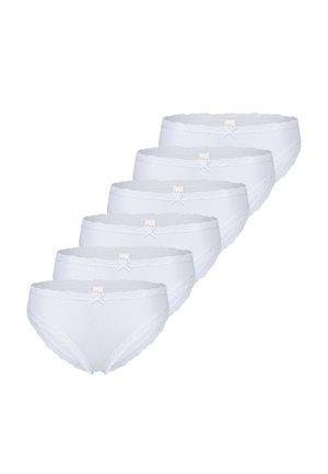 6ER PACK COSY JAZZ  - Slip - weiß