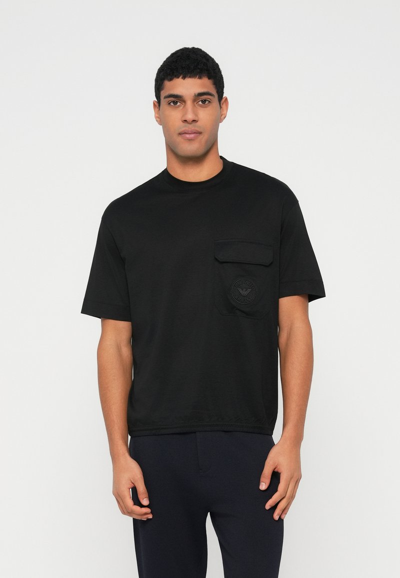 Emporio Armani T-shirt basic zwart