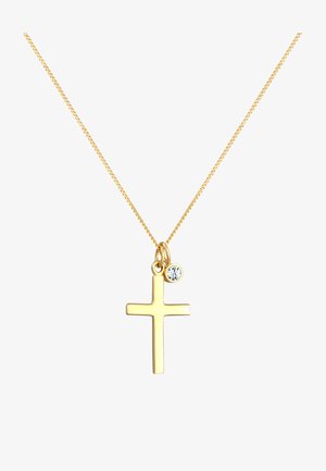 Elli SPARKLING CROSS - MIT KRISTALLEN VON SWAROVSKI® - Naszyjnik