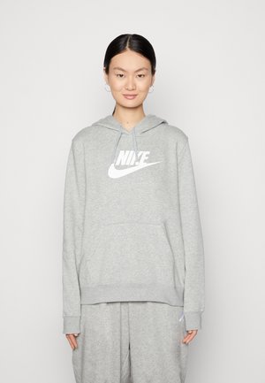 Nike Sportswear W NSW CLUB FLC GX PO HDY STD - Jersey con capucha -  grey heather