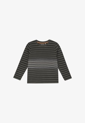 Minymo Langarmshirt - dark gull grey