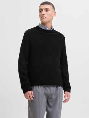 Jack & Jones JJROY CREW NECK  - Maglione - black