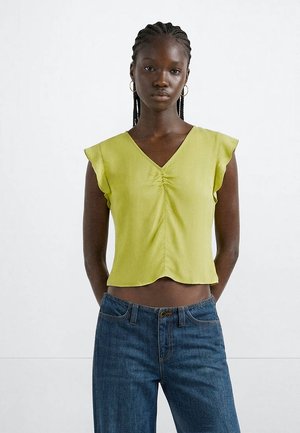 Mango Kids TEEN - Blouse - light green