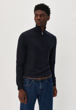 MAMASON SZ MERINO - Jumper - dark navy melange