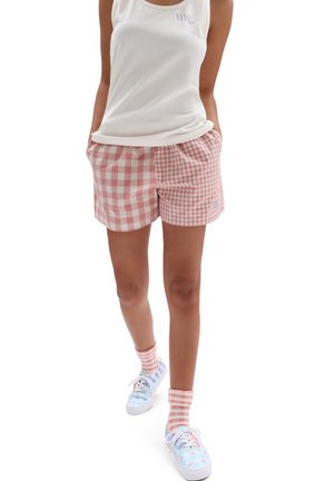 MIXED UP GINGHAM SHORT - Szorty - rosette
