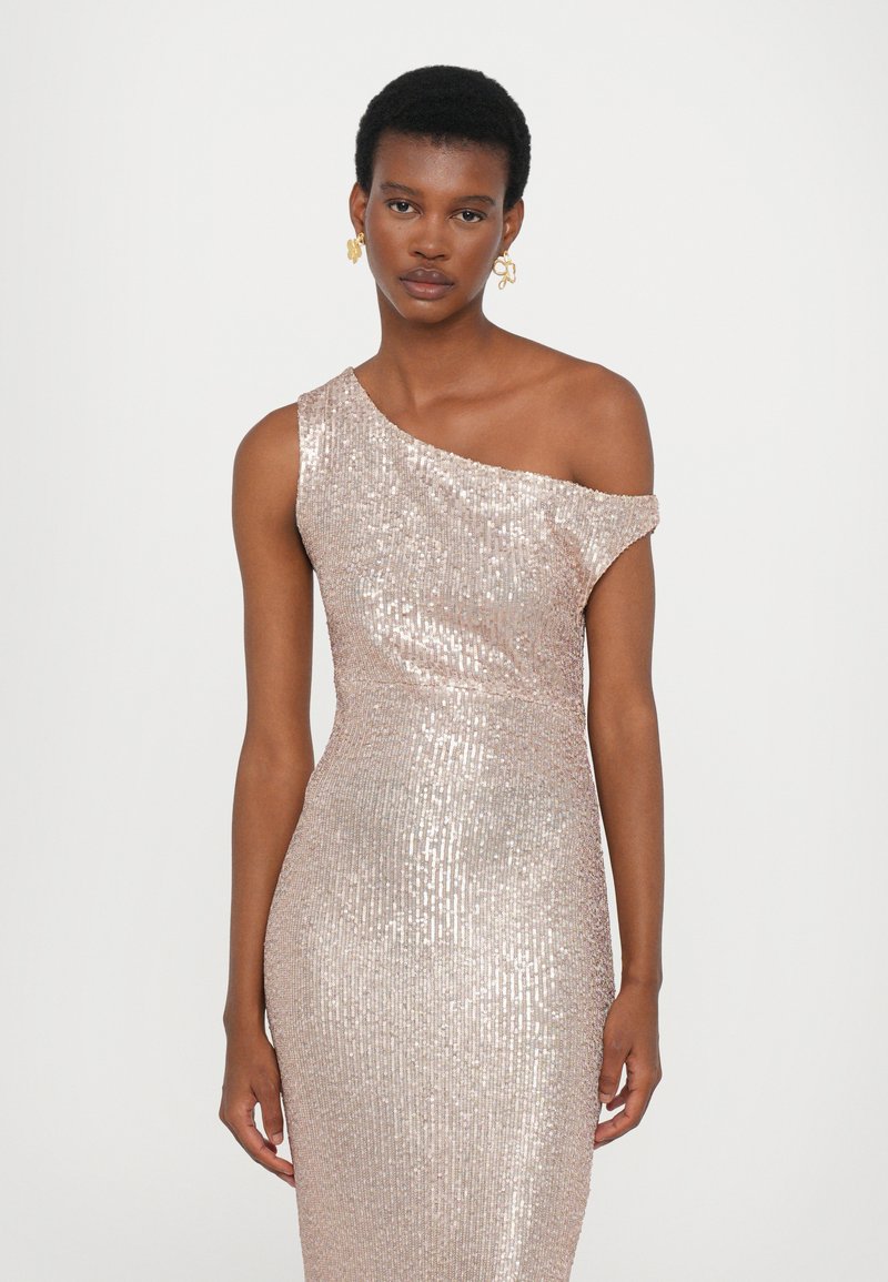 strapless open back dress One Shoulder Dress in Jersey (NO RETURN)