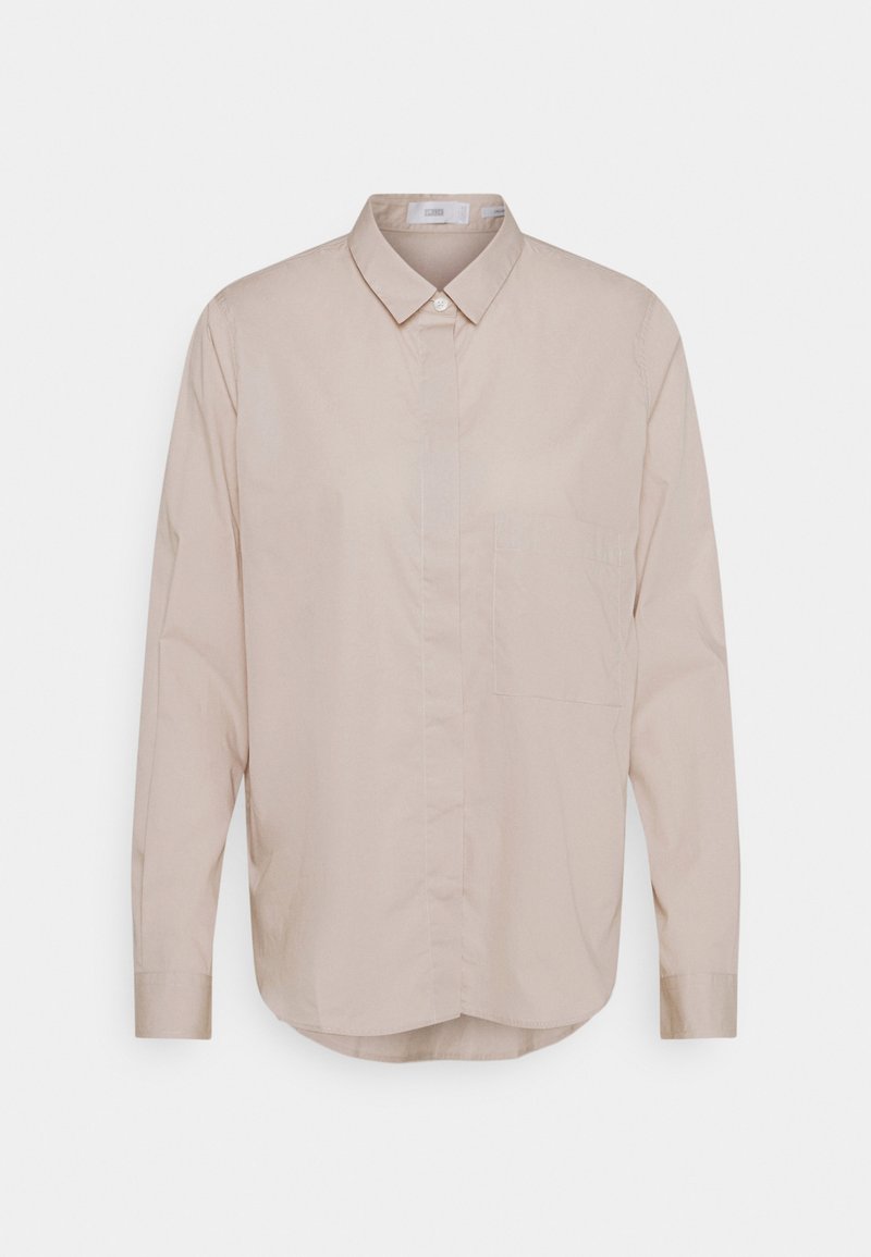 closed Overhemdblouse beige