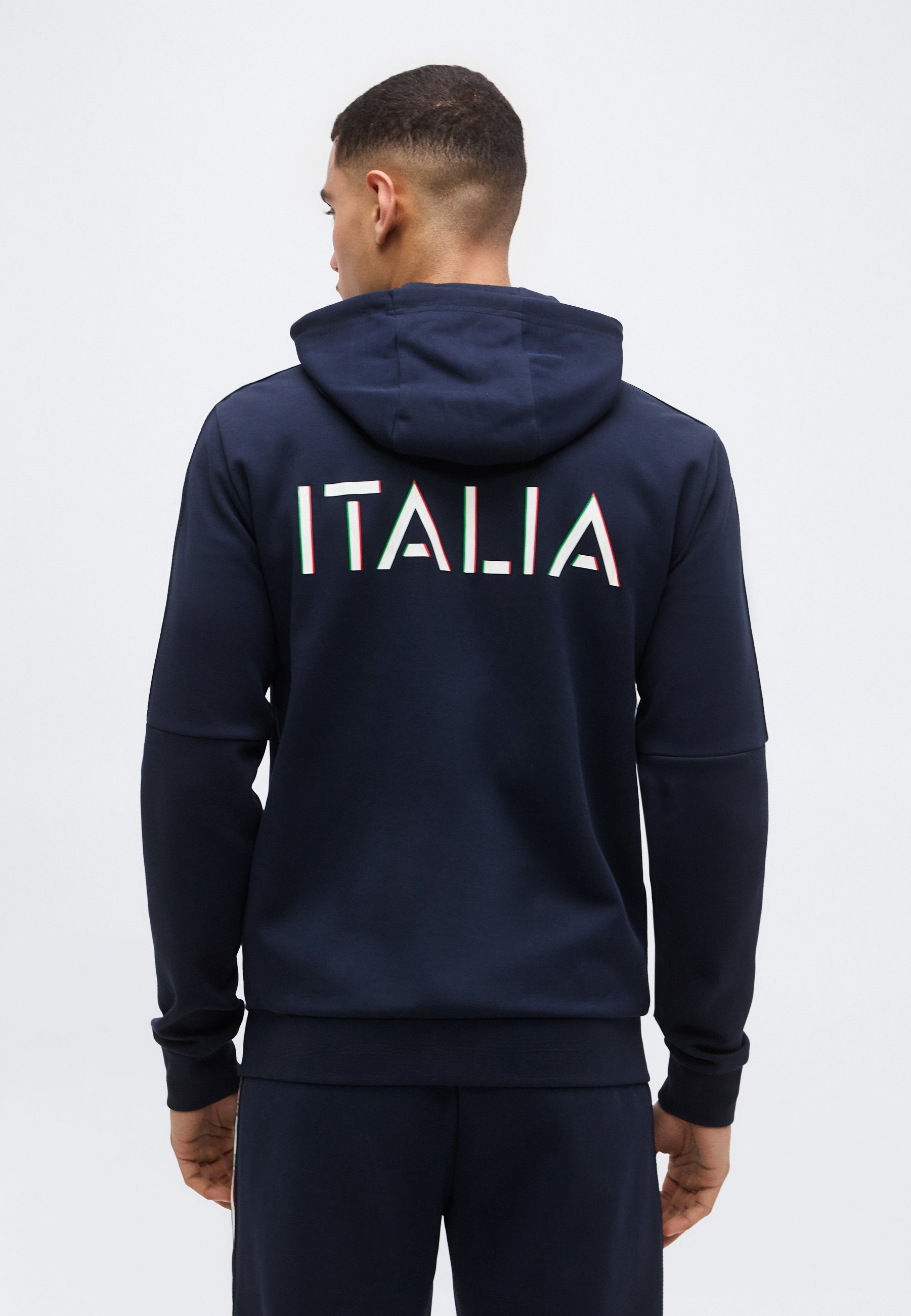 EA7 Emporio Armani ITALIAN SPIRIT HOODIE FULLZIP - Zip-up