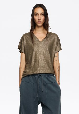 CAMISETA PICO  - Základné tričko - oro
