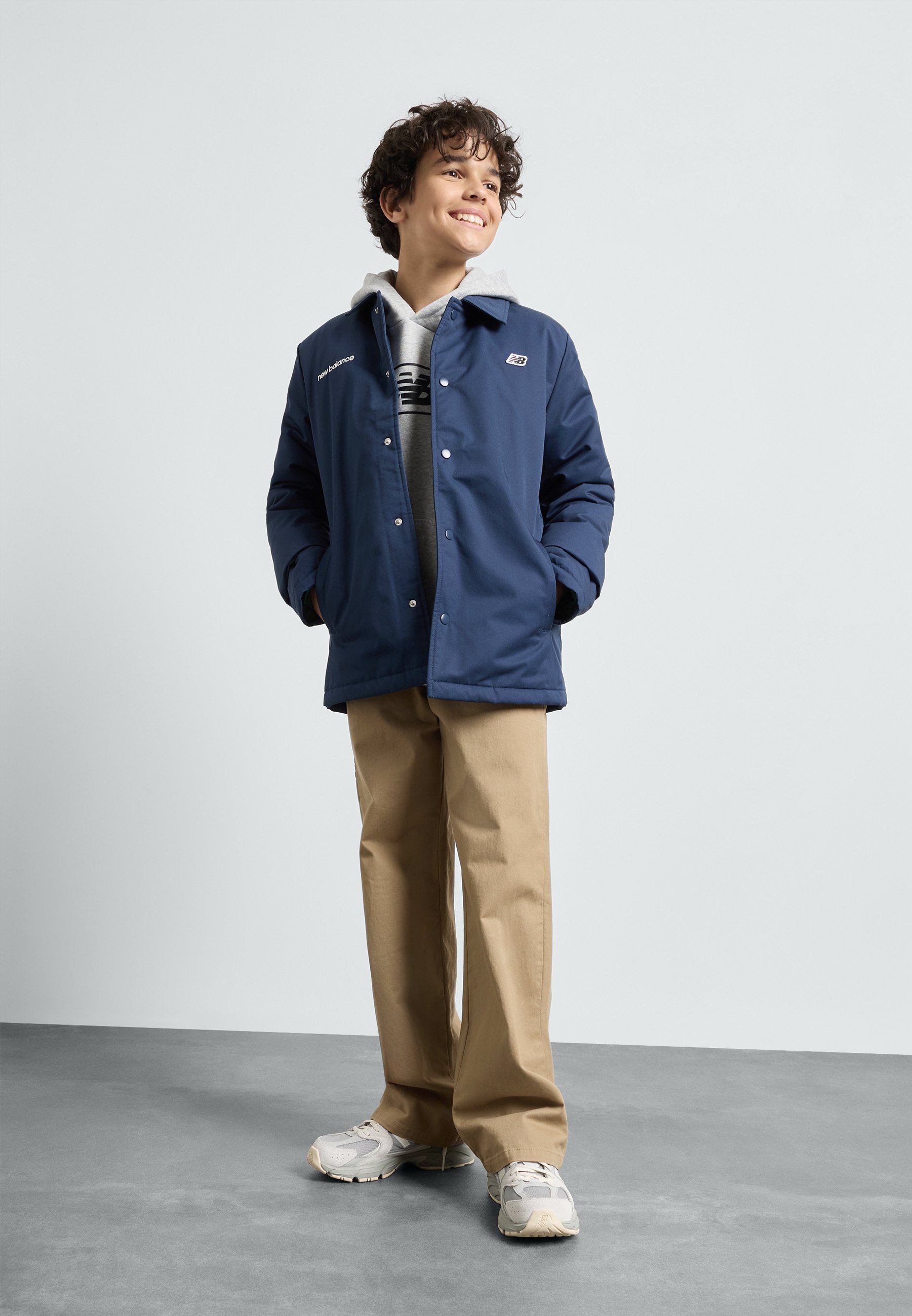 New Balance PREMIUM COACH - Winter jacket - navy/dark blue