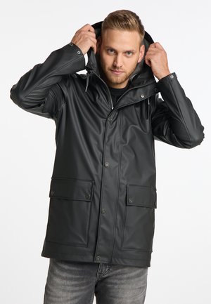 KEEPSUDRY - Regenjacke / wasserabweisende Jacke - schwarz