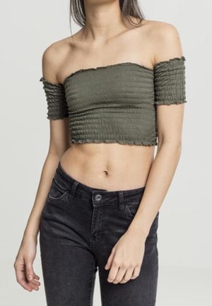 Urban Classics, T-shirt imprimé - olive