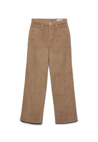 VMTESSA WIDE PANTS - Pantaloni - silver mink